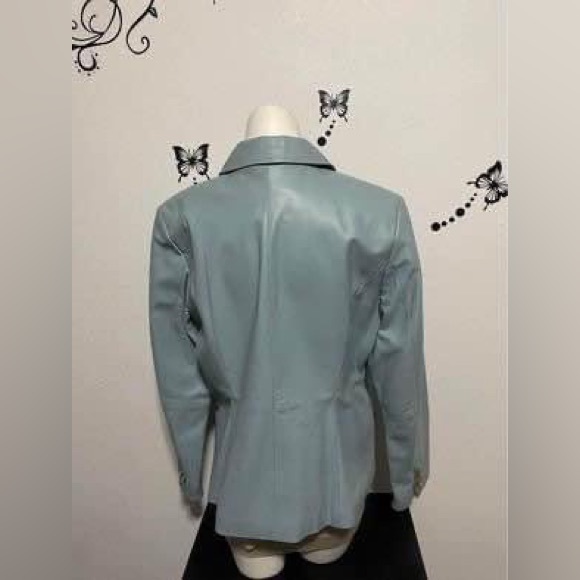 Women’s Small Terry Lewis 100% leather jacket - Picture 3 of 9